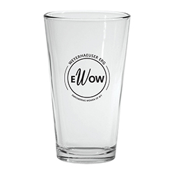 E-WOW - 16 OZ PINT GLASS