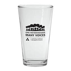 One - 16 Oz Pint Glass