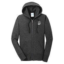 New - Core Fleece Ladies Full Zip Hooded
