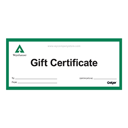 GIFT CERTIFICATE